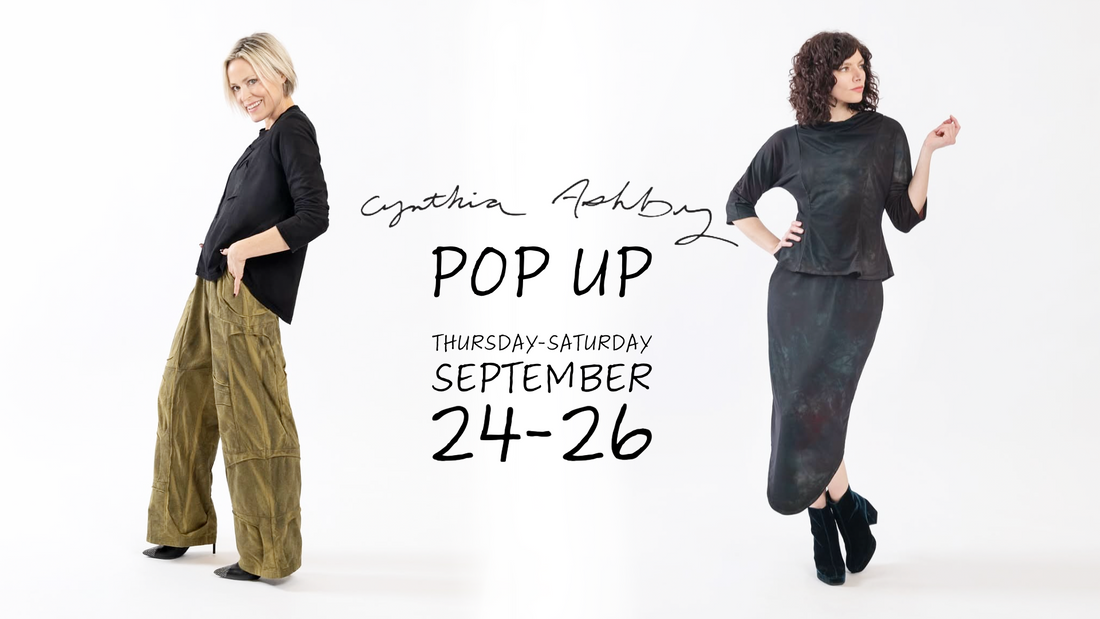 Cynthia Ashby Pop Up — September 24–26