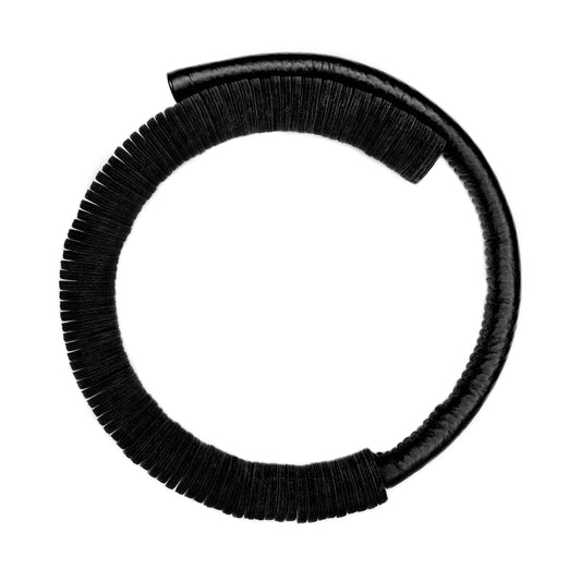 Texture Fusion Leather Choker