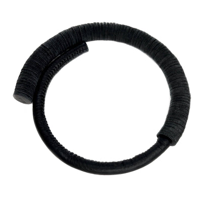 Texture Fusion Leather Choker