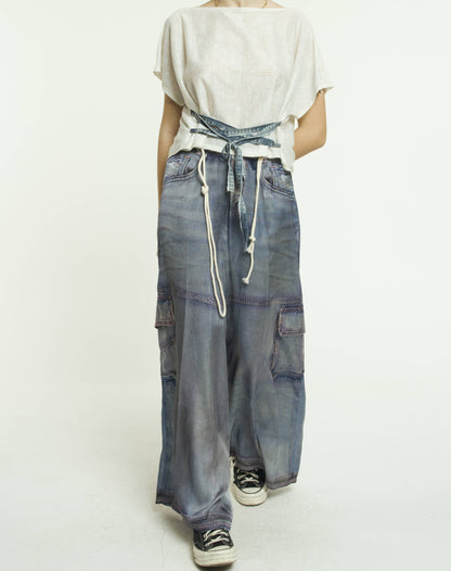 Jeanious Trompe L'Oeil Pant