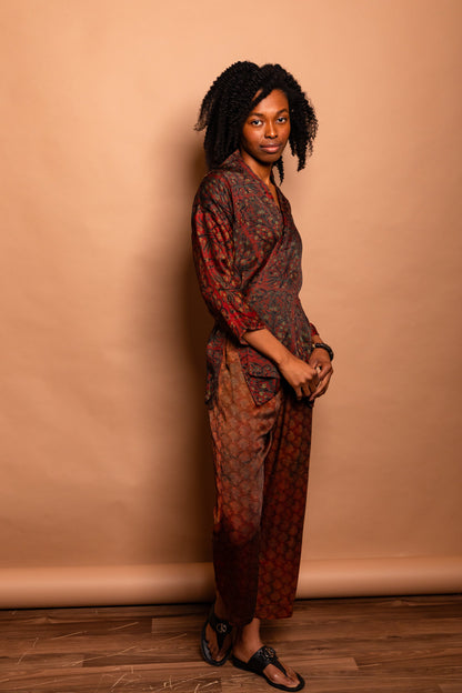 Simply Pant in Block Print