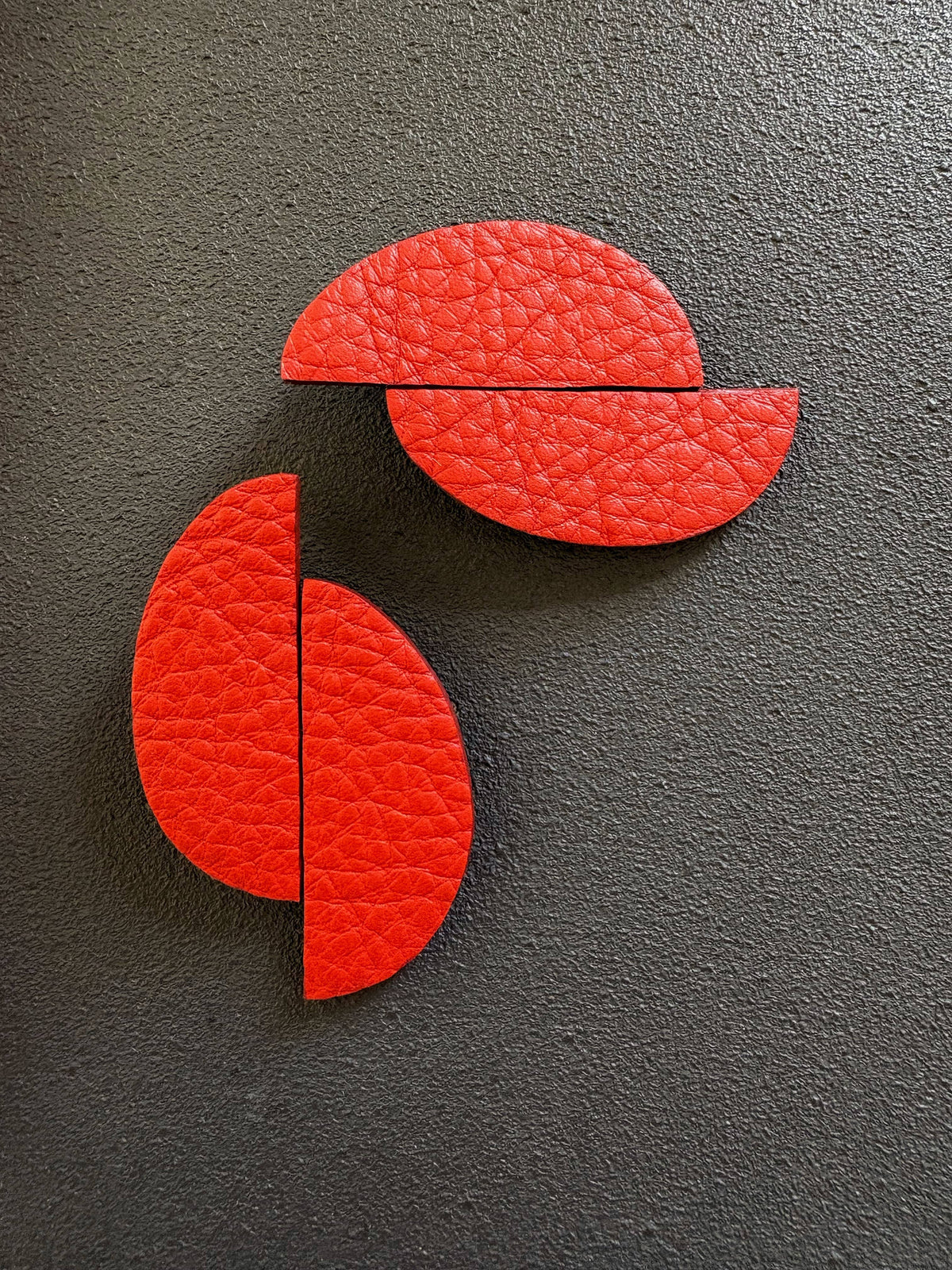 Echo Earrings in Red