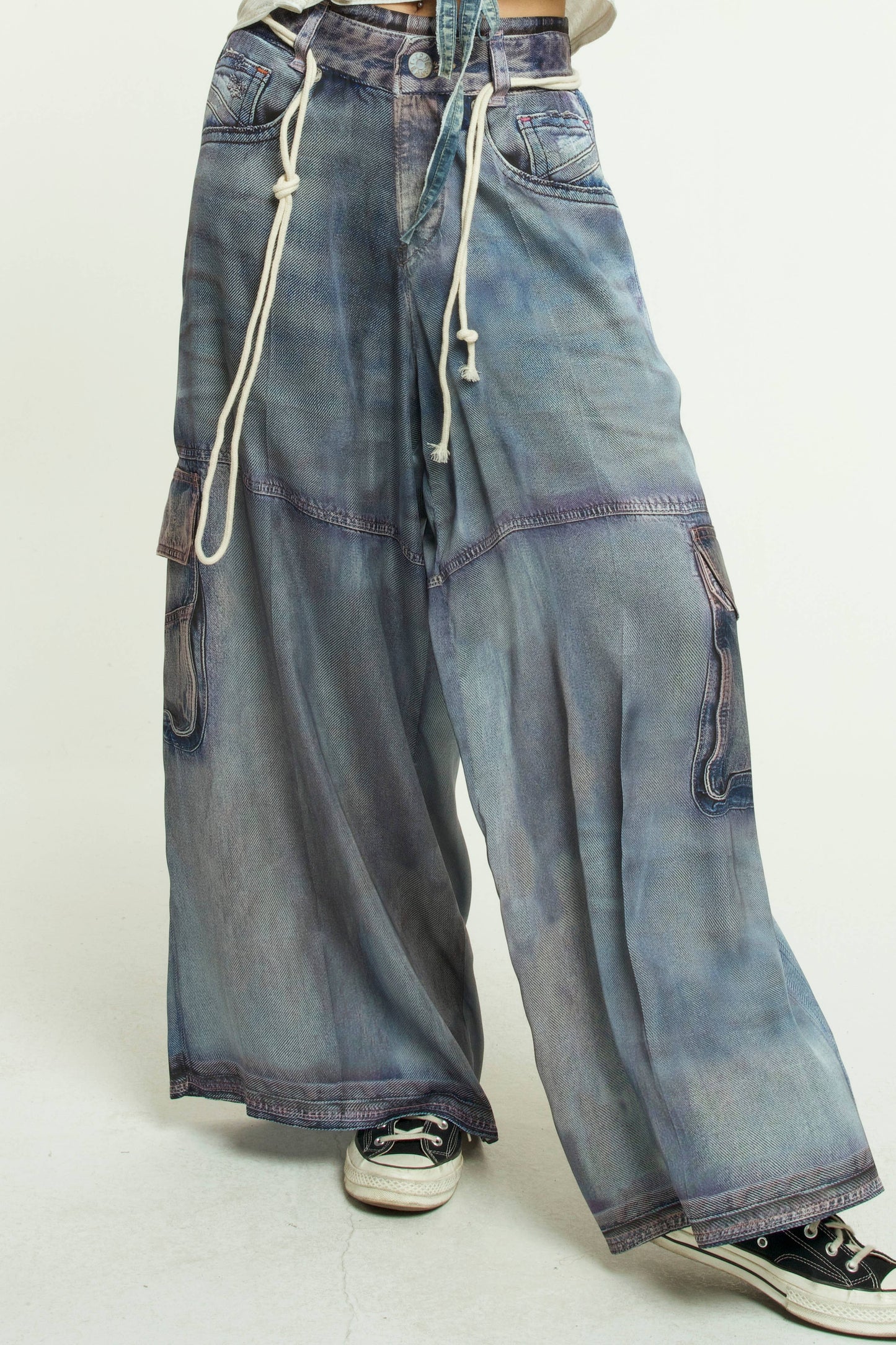 Jeanious Trompe L'Oeil Pant