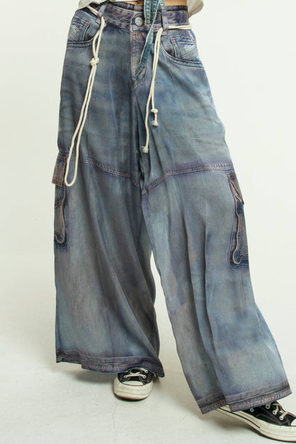Jeanious Trompe L'Oeil Pant