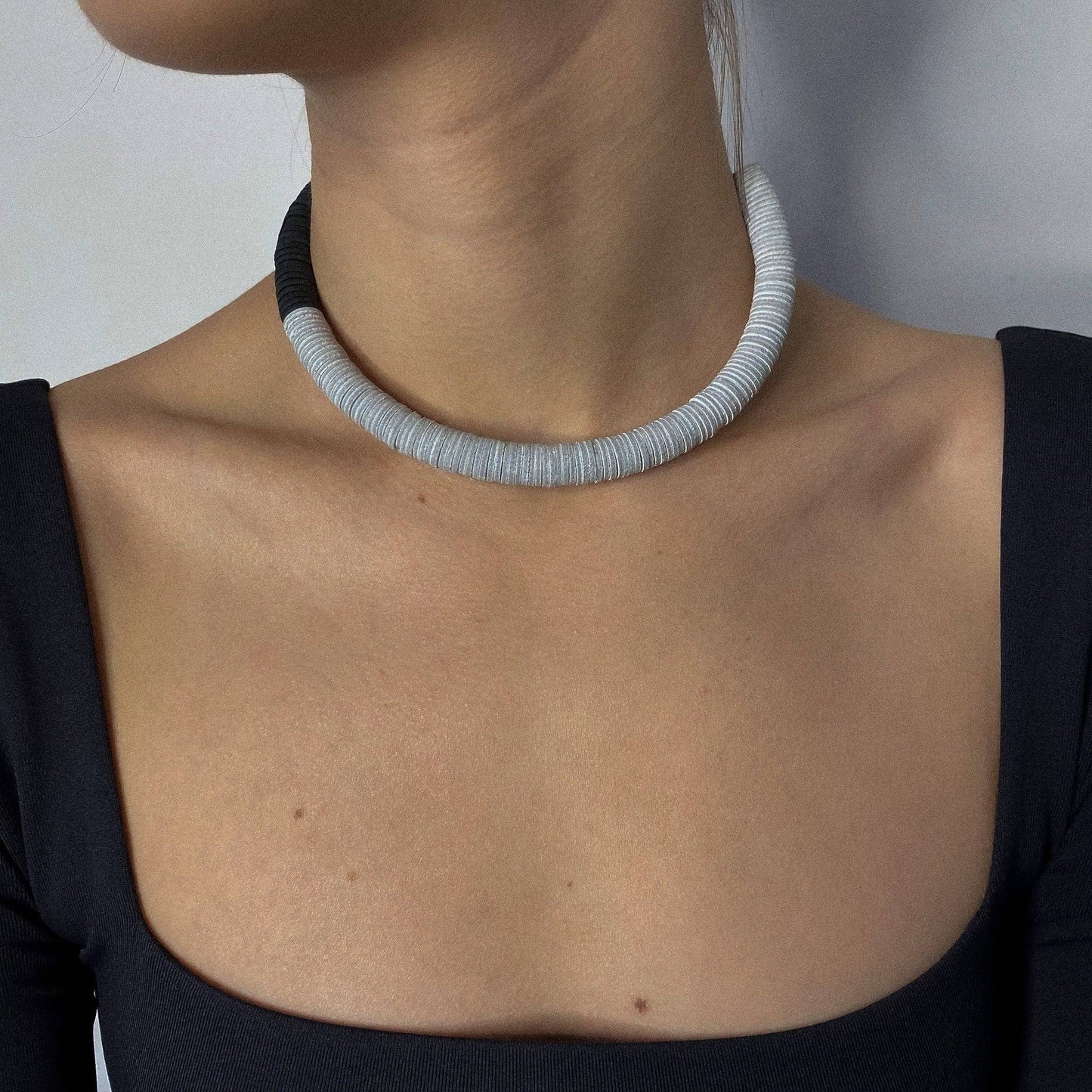 Black & White Choker