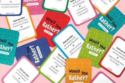 Would You Rather? Family Card