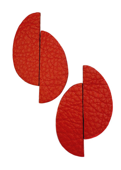 Echo Earrings in Red