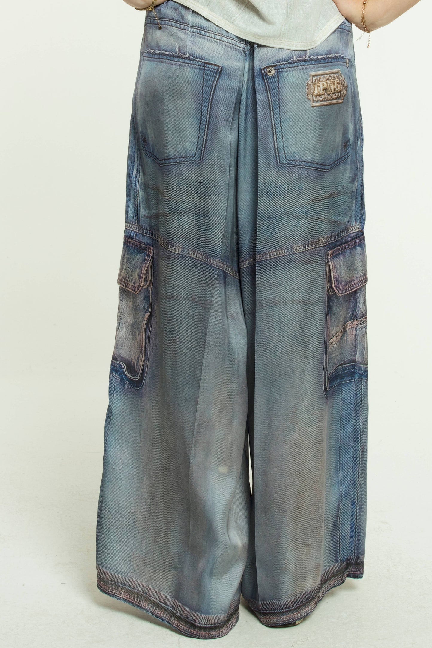 Jeanious Trompe L'Oeil Pant