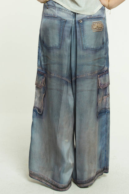 Jeanious Trompe L'Oeil Pant