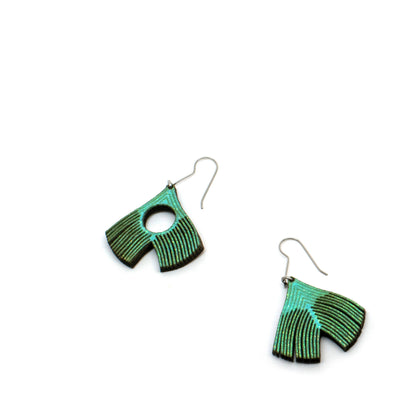 Sunrise Over Cottonwoods Earrings