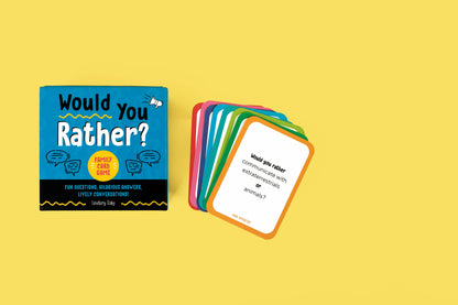 Would You Rather? Family Card