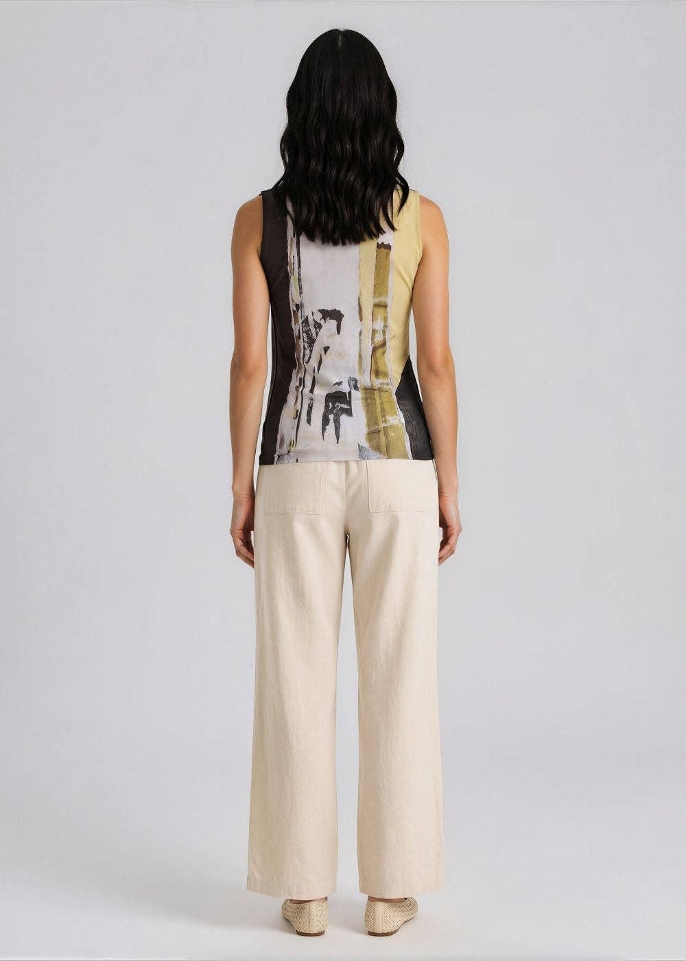 Off the Record - Florence Mesh Tank Top