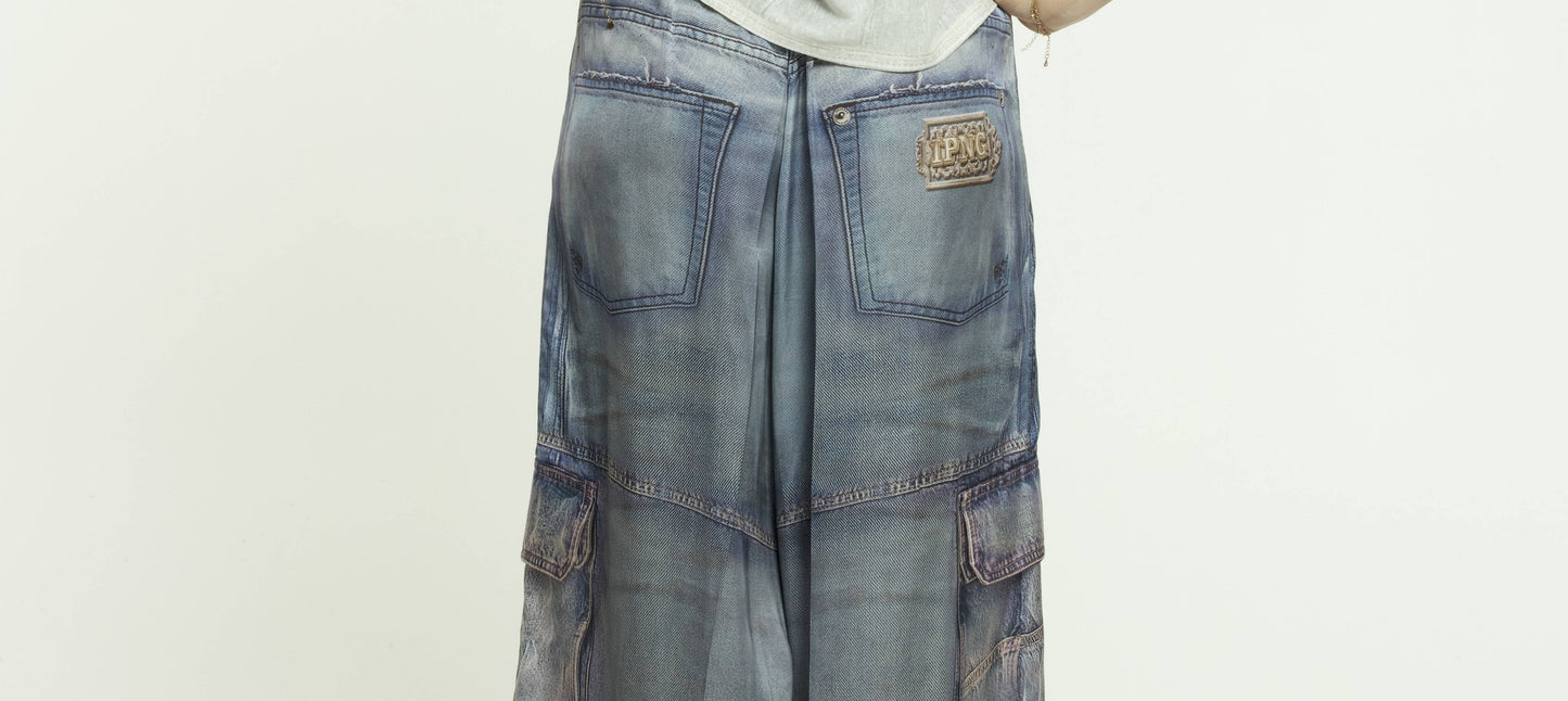 Jeanious Trompe L'Oeil Pant