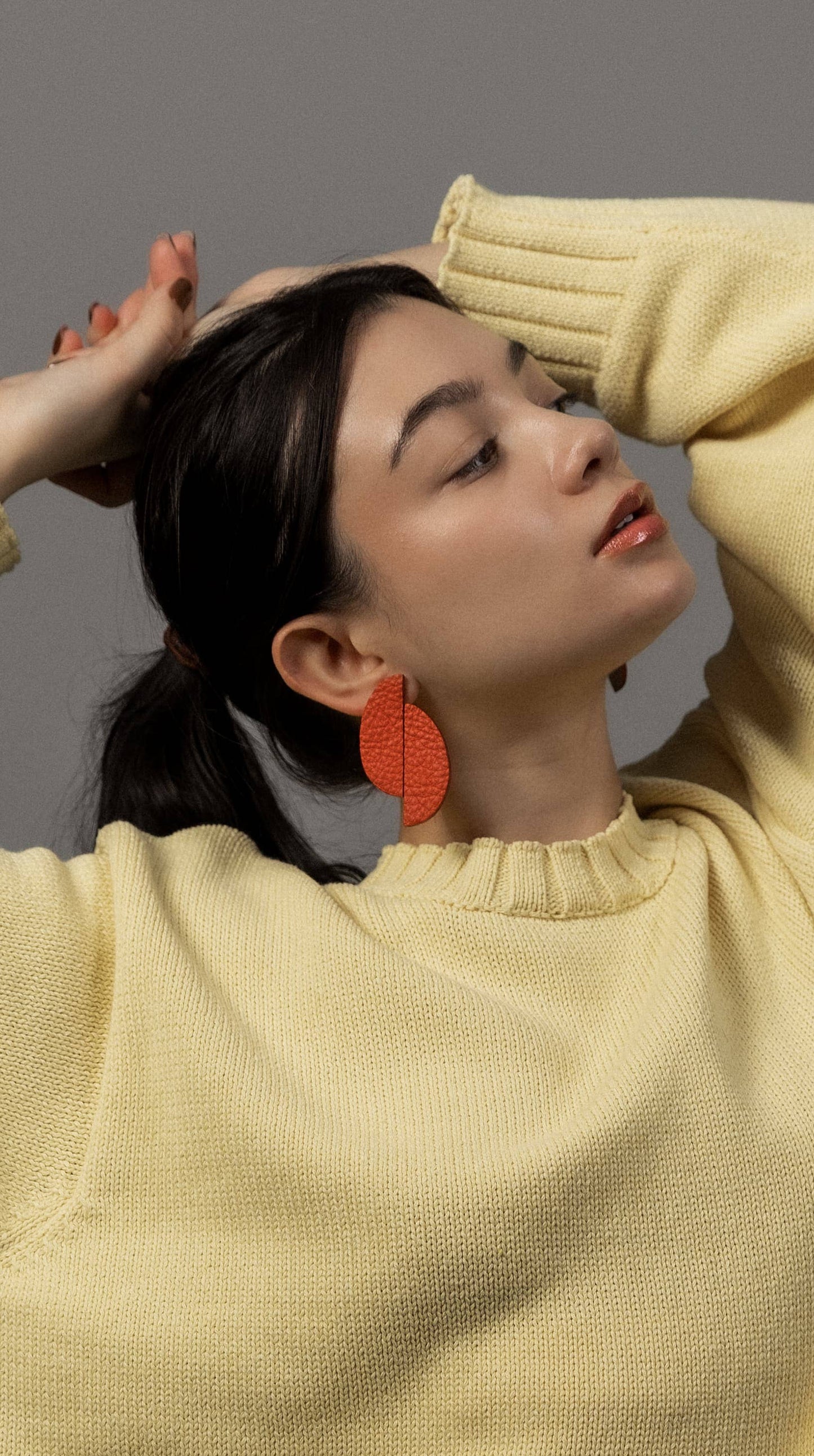 Echo Earrings in Red