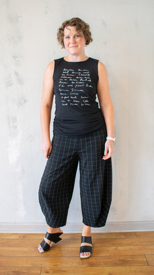Parlez-Vous Florence Mesh Tank Top