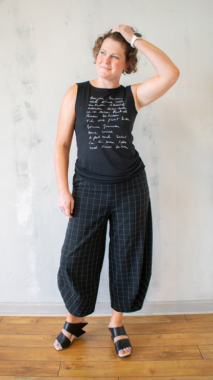Parlez-Vous Florence Mesh Tank Top