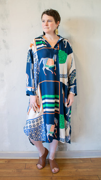 Equestrian Dress (Multiple Colors)