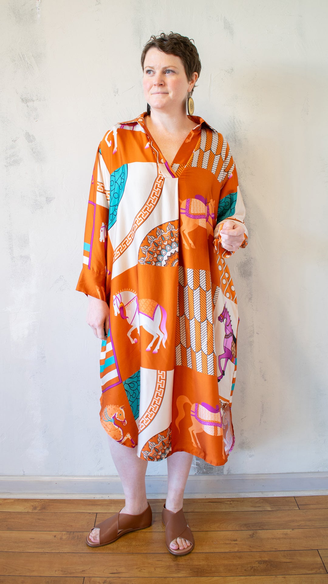 Equestrian Dress (Multiple Colors)