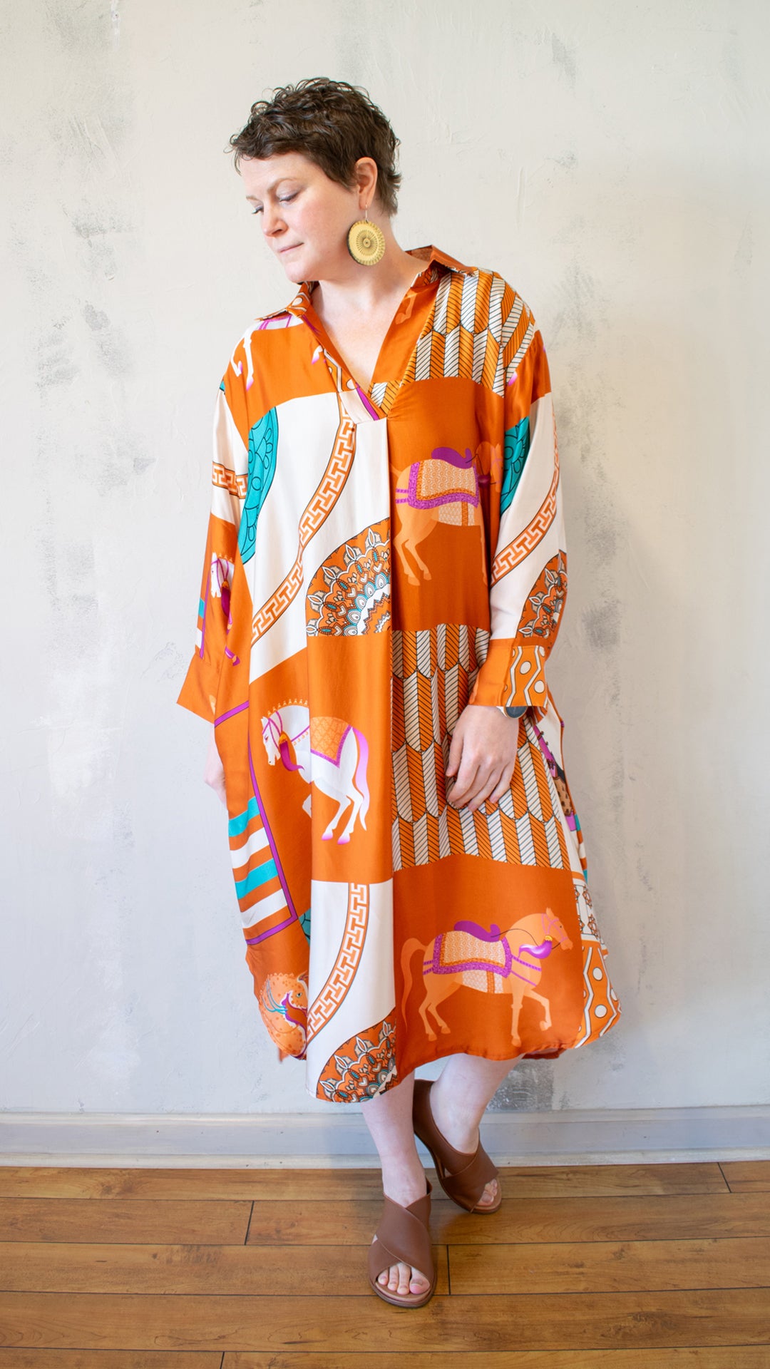 Equestrian Dress (Multiple Colors)