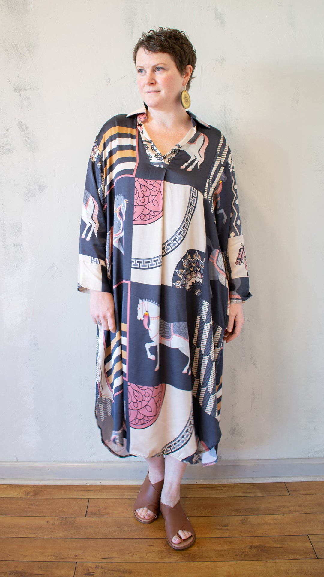 Equestrian Dress (Multiple Colors)