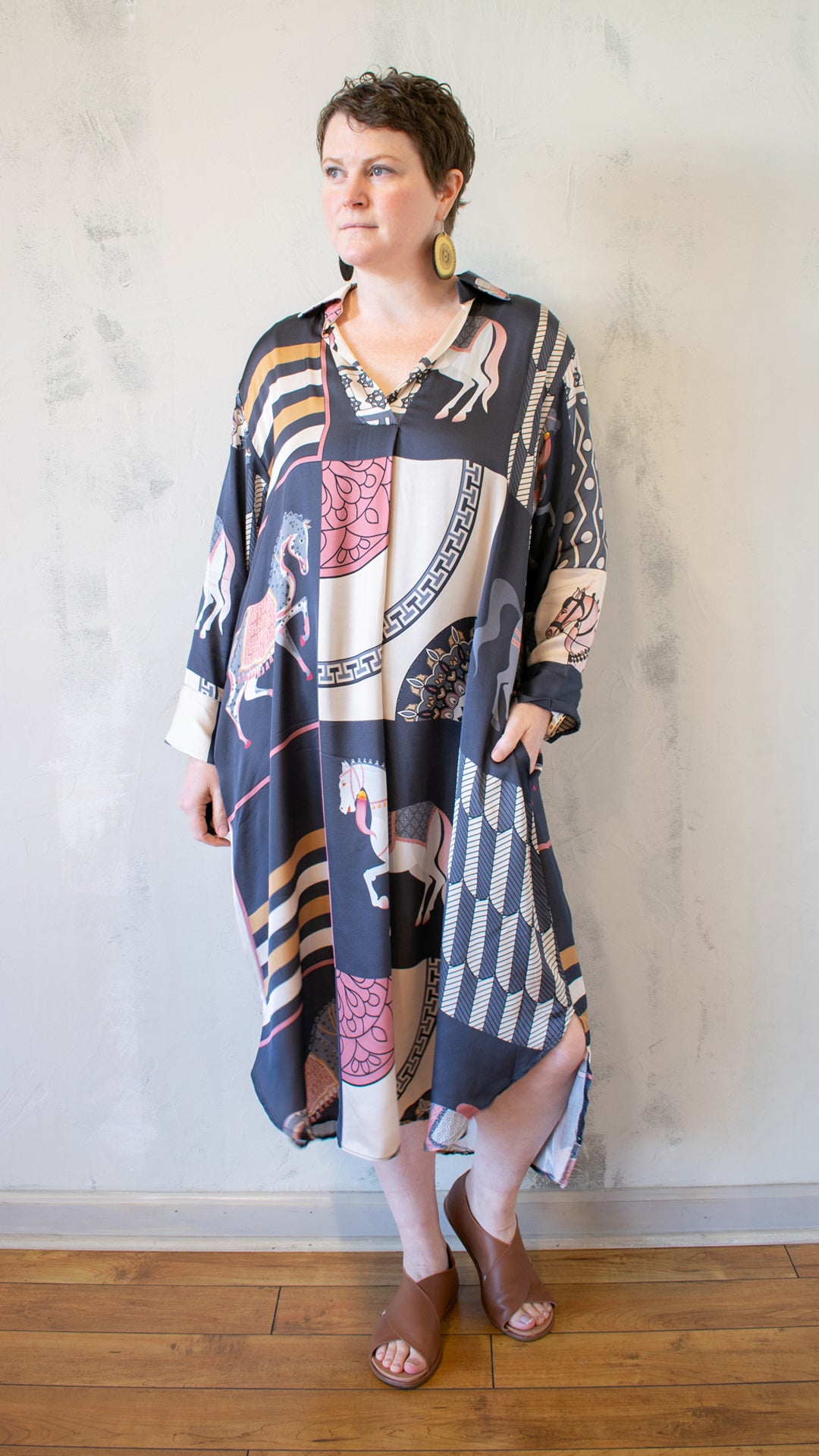 Equestrian Dress (Multiple Colors)