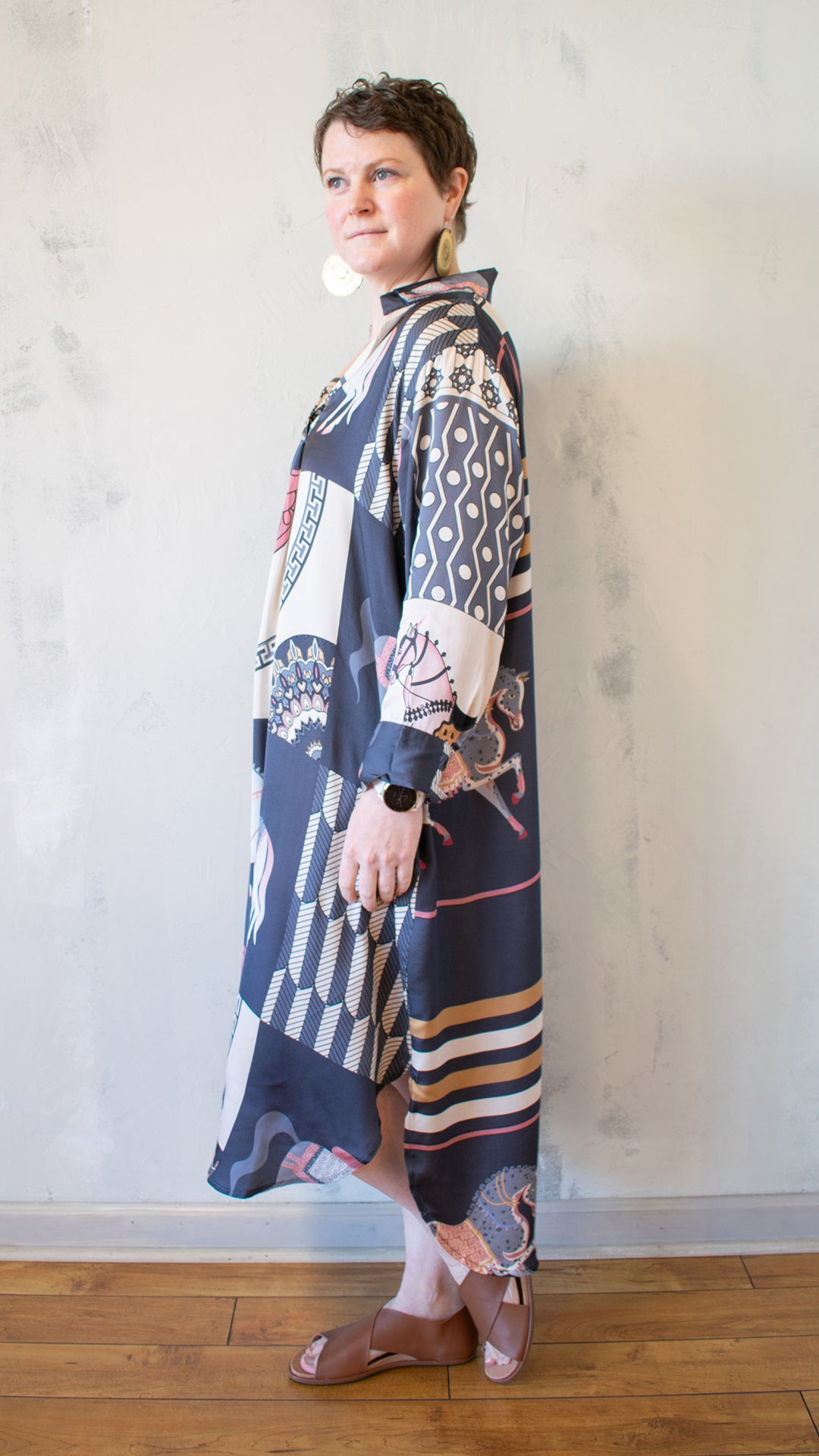 Equestrian Dress (Multiple Colors)