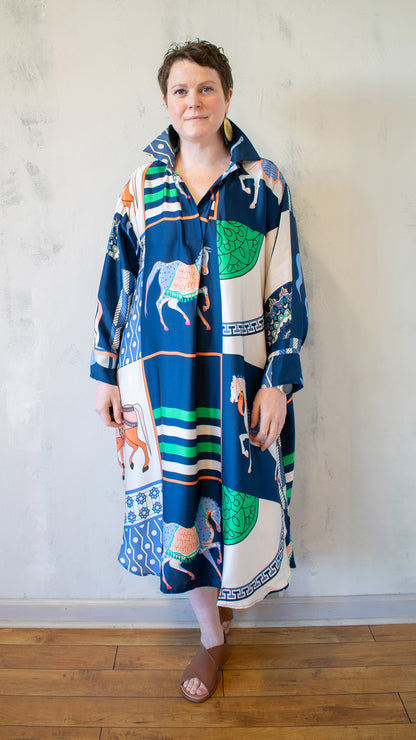 Equestrian Dress (Multiple Colors)