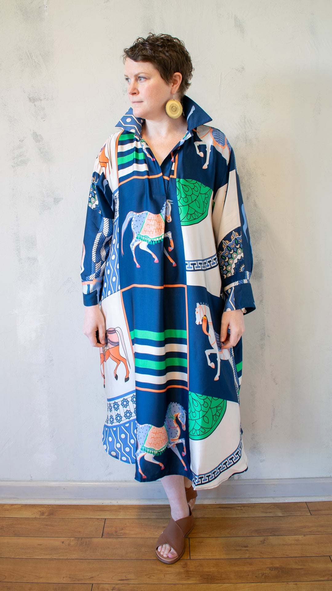 Equestrian Dress (Multiple Colors)