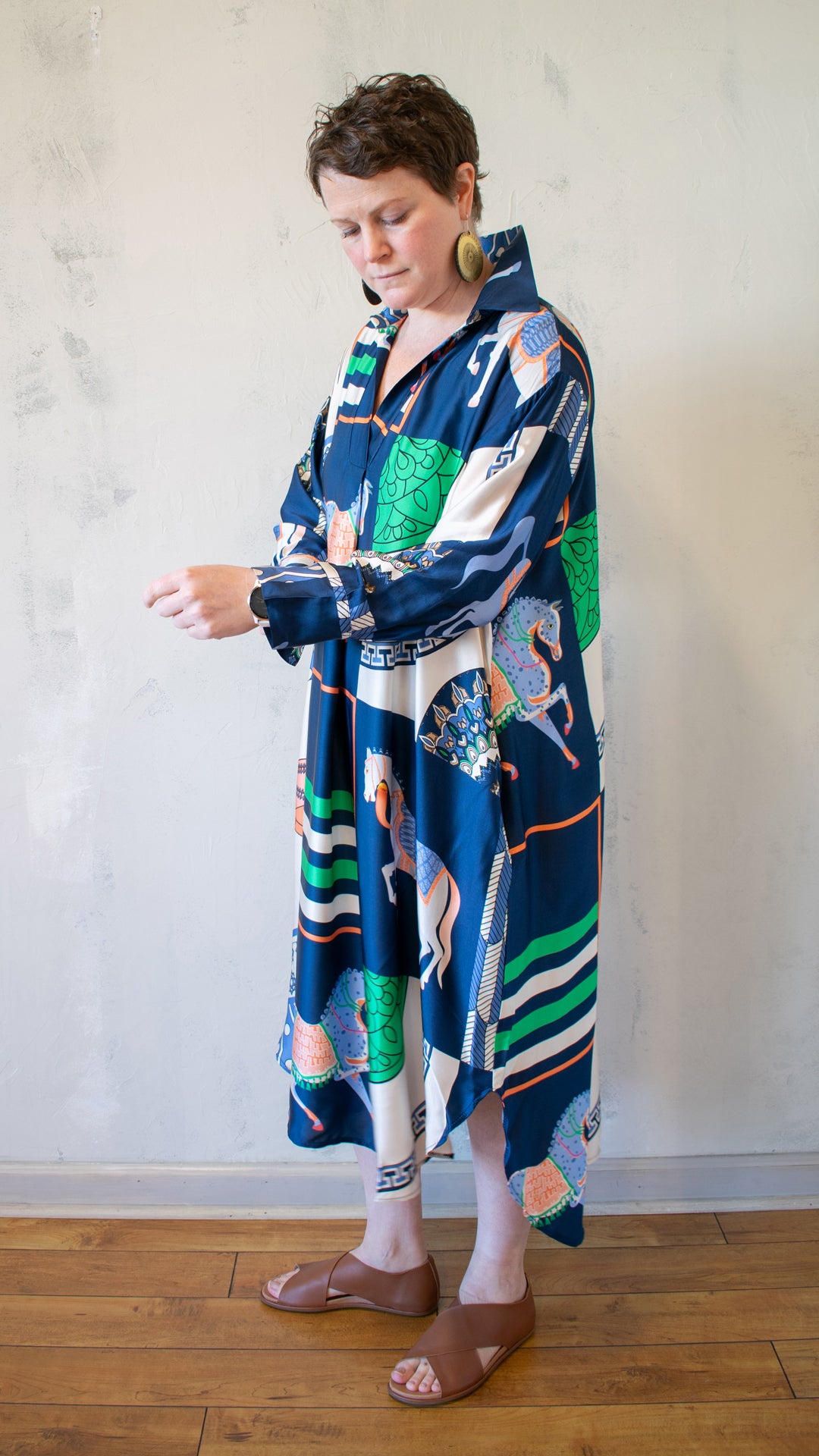 Equestrian Dress (Multiple Colors)