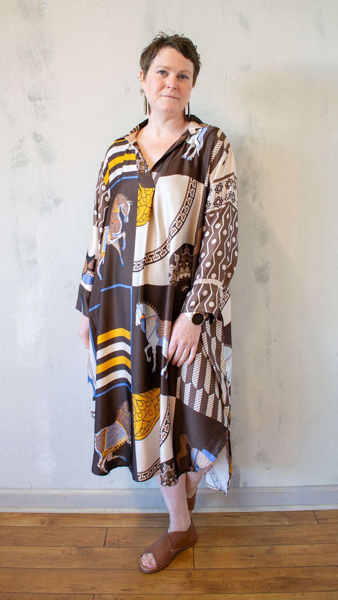 Equestrian Dress (Multiple Colors)