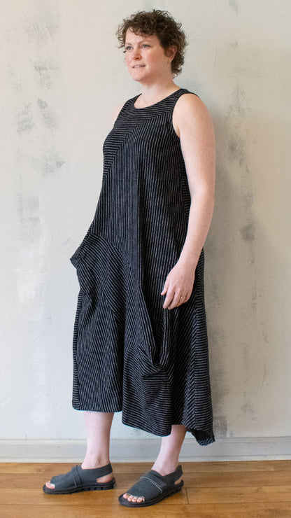 Drip Stripe Dress