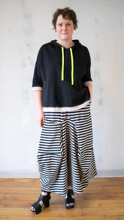 Origami Striped Pant