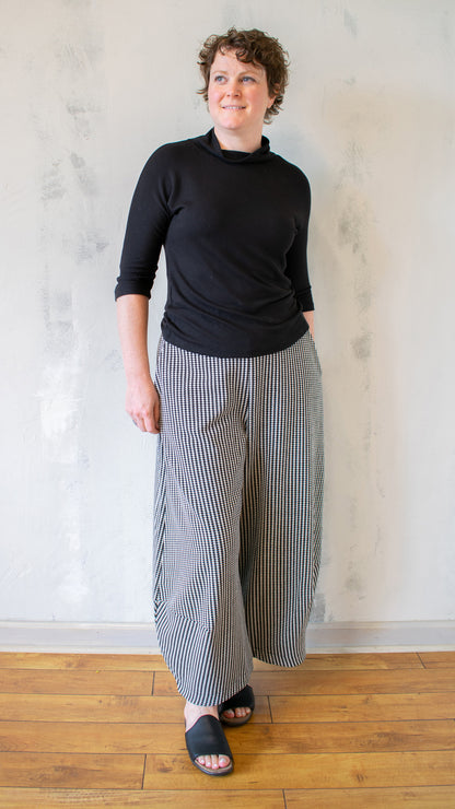 Basic Mock Neck Tee (Multiple Colors)