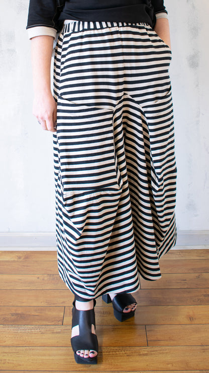 Origami Striped Pant