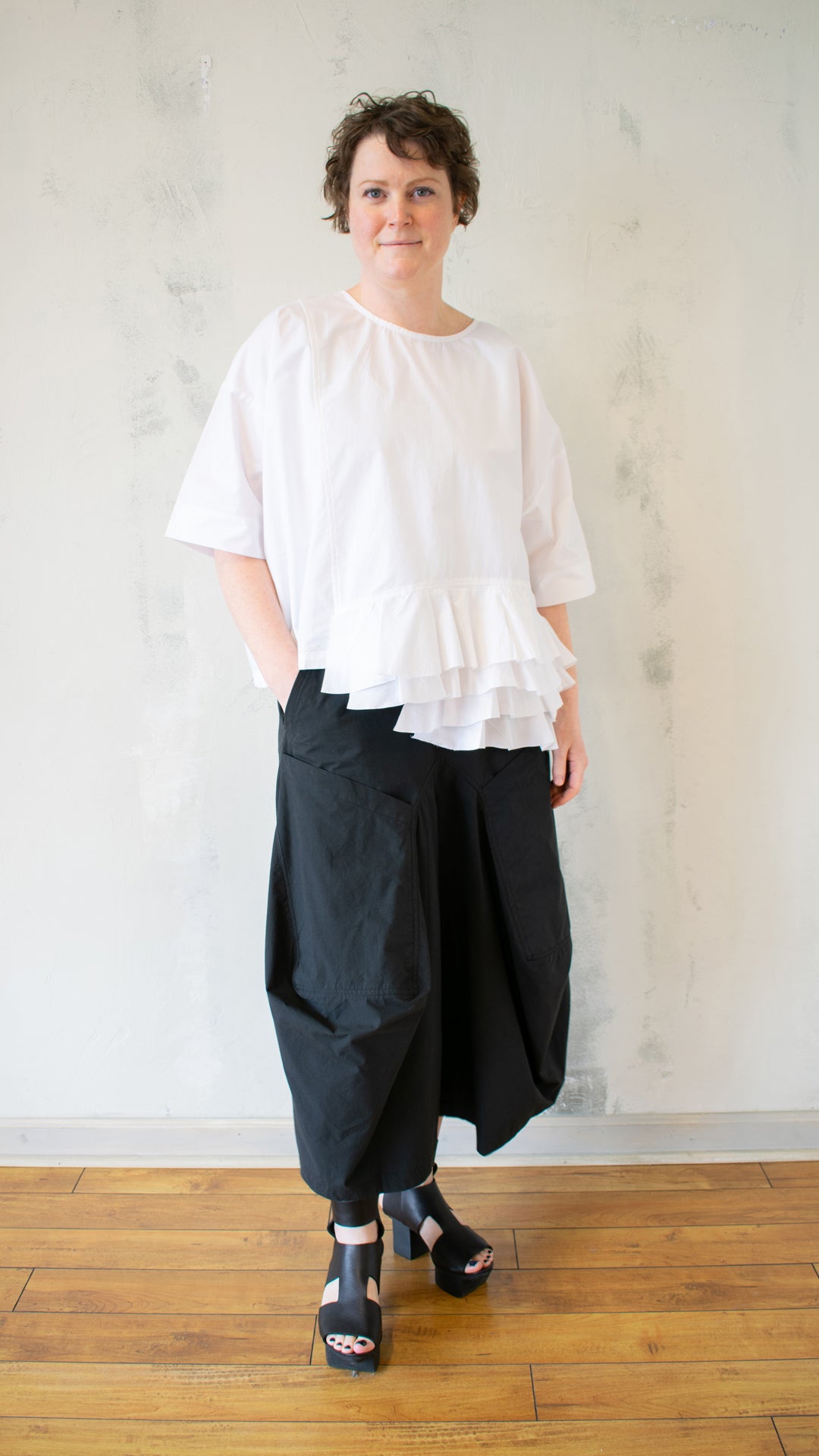 Ruffle Top (Multiple Colors)