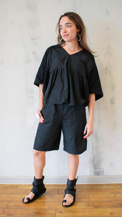 Taffeta Bermuda Short