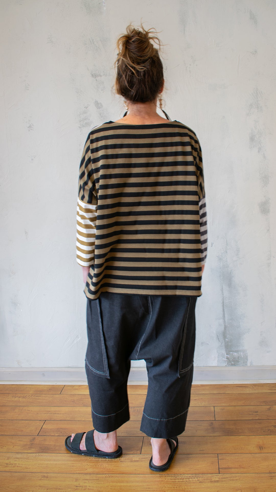 Stripe Boxy Tee