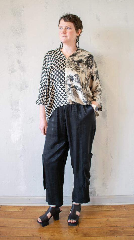 Fatima Draped Top, Mix