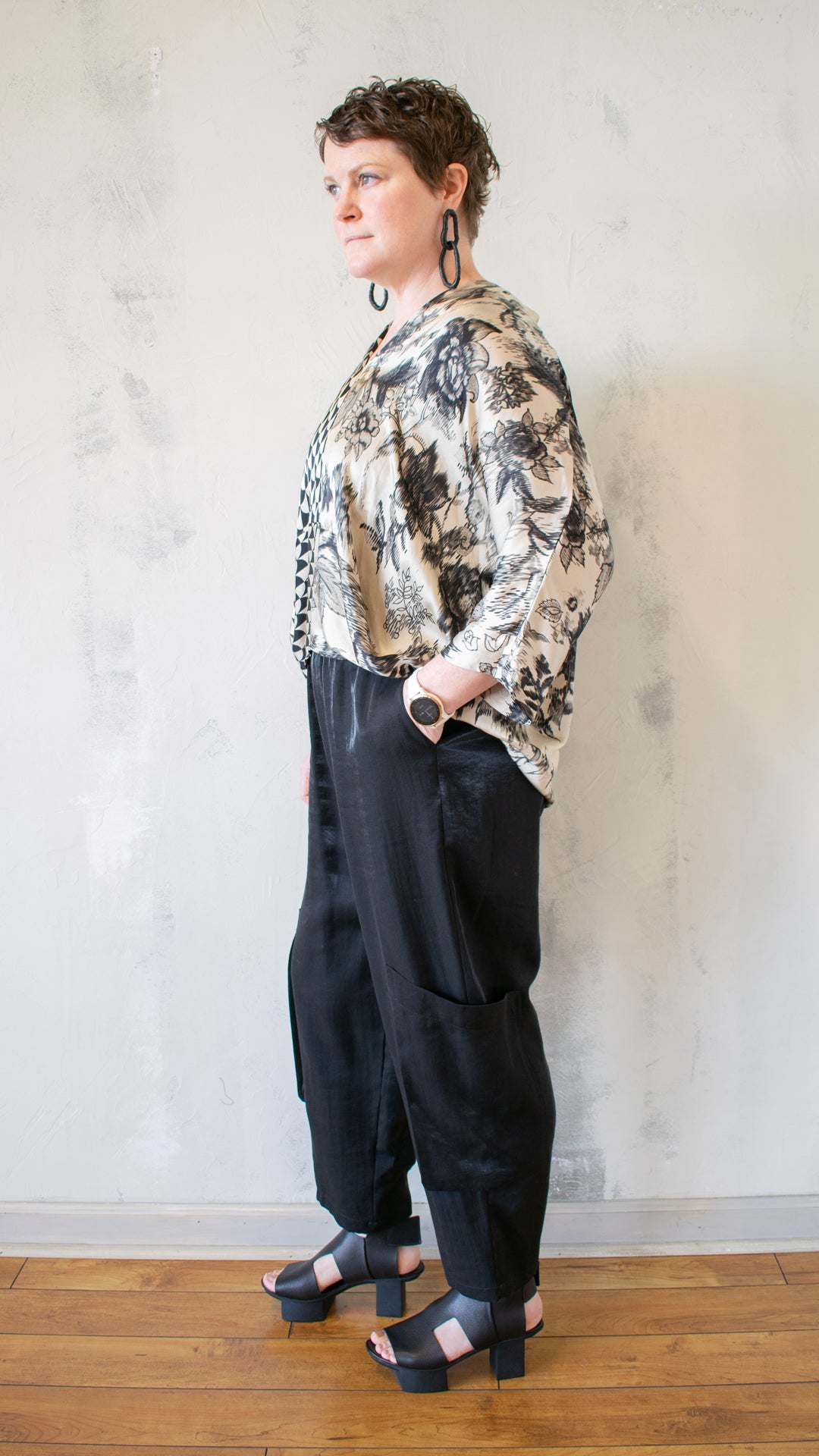 Fatima Draped Top, Mix