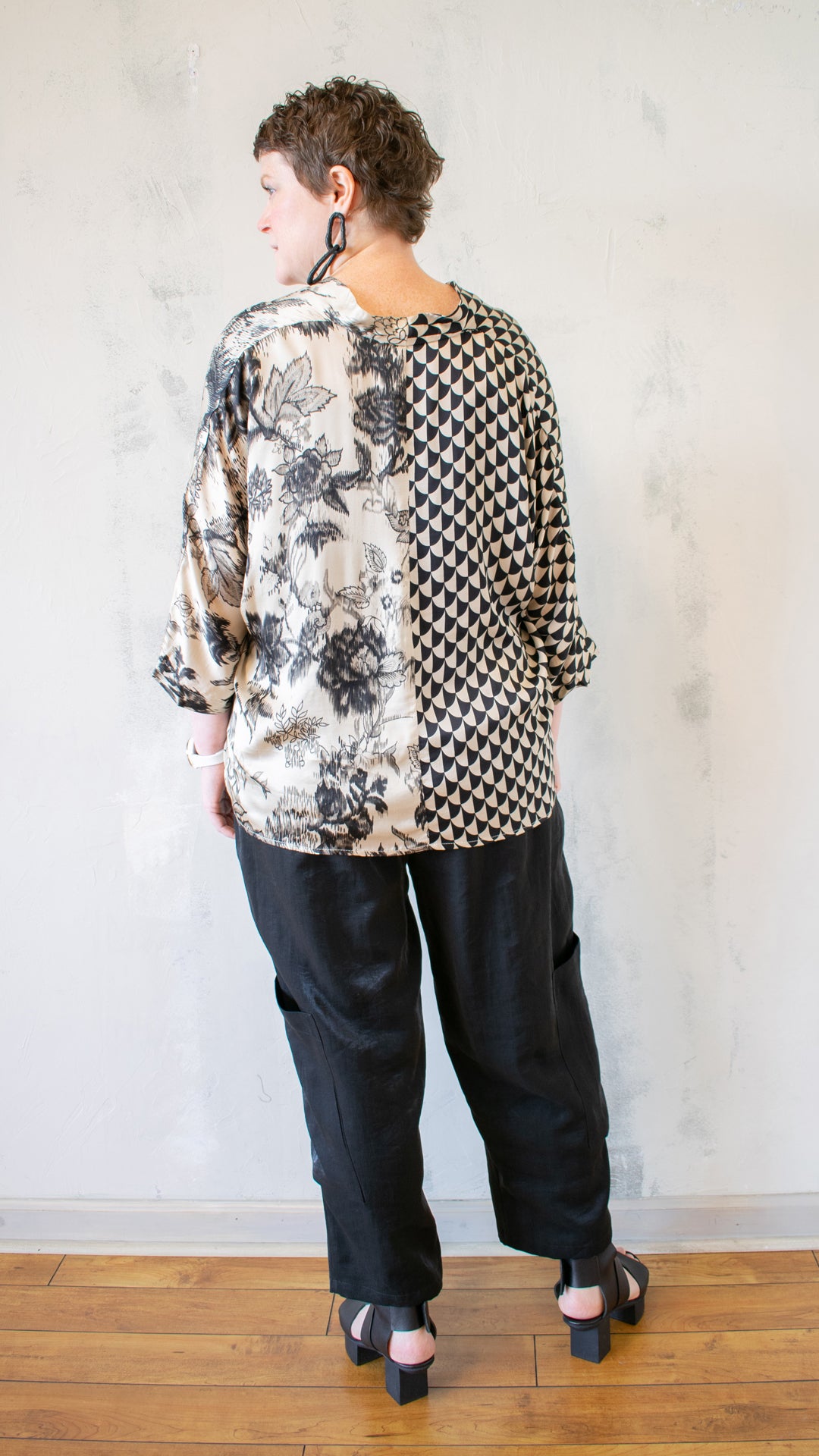 Fatima Draped Top, Mix