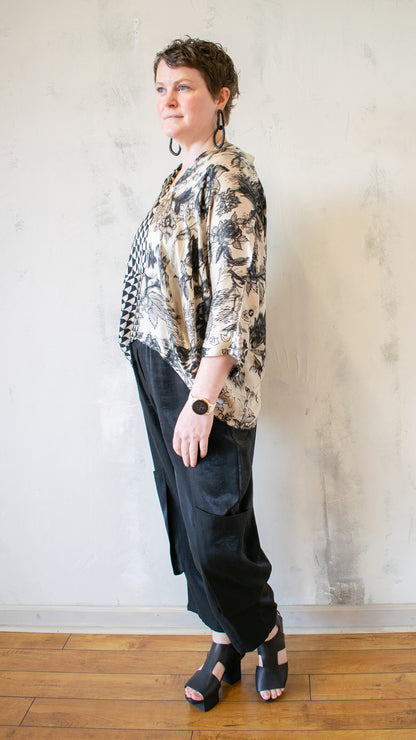 Fatima Draped Top, Mix