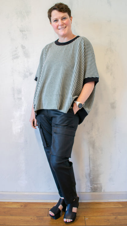 Houndstooth Pullover