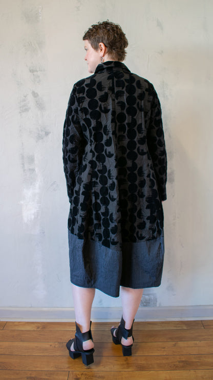 Eclipse Relaxed Cocoon Dress, Crescent