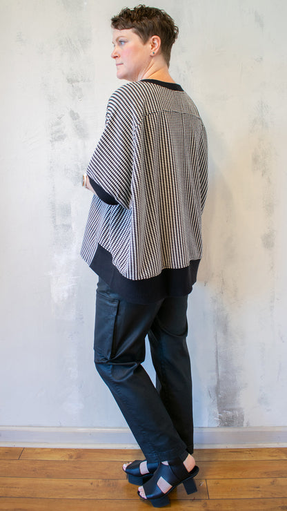 Houndstooth Pullover
