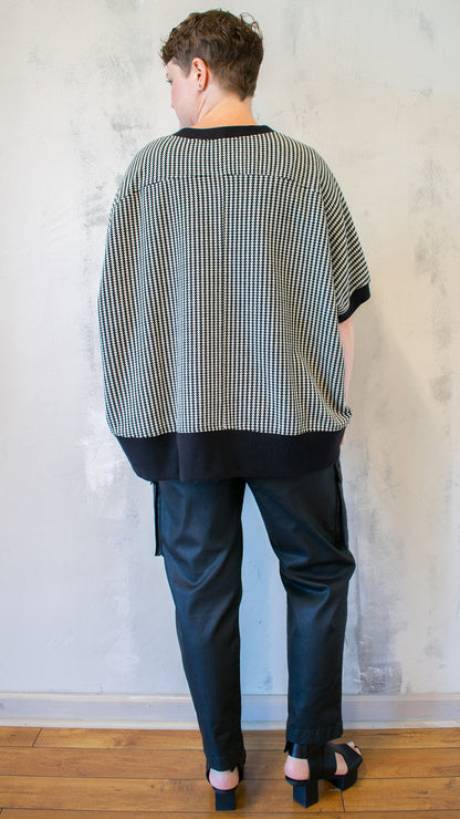 Houndstooth Pullover