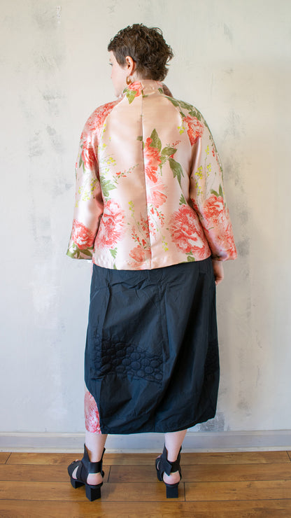 Lauryn Cocoon Skirt, Black