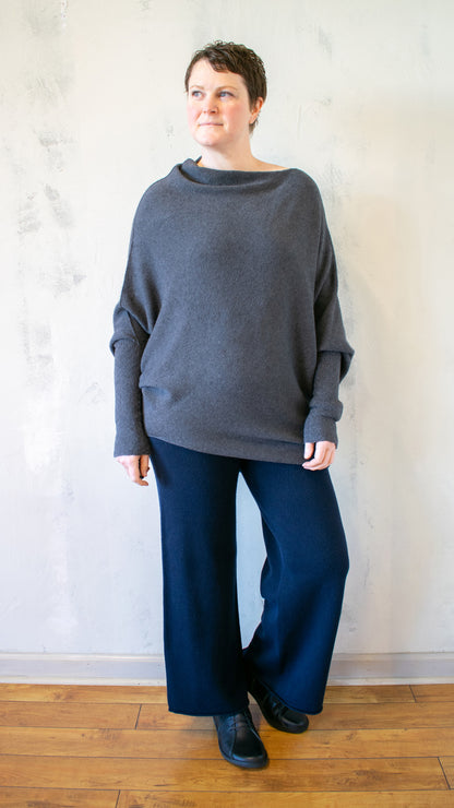 Asymmetric Sweater (Multiple Colors)