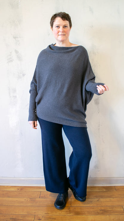 Asymmetric Sweater (Multiple Colors)