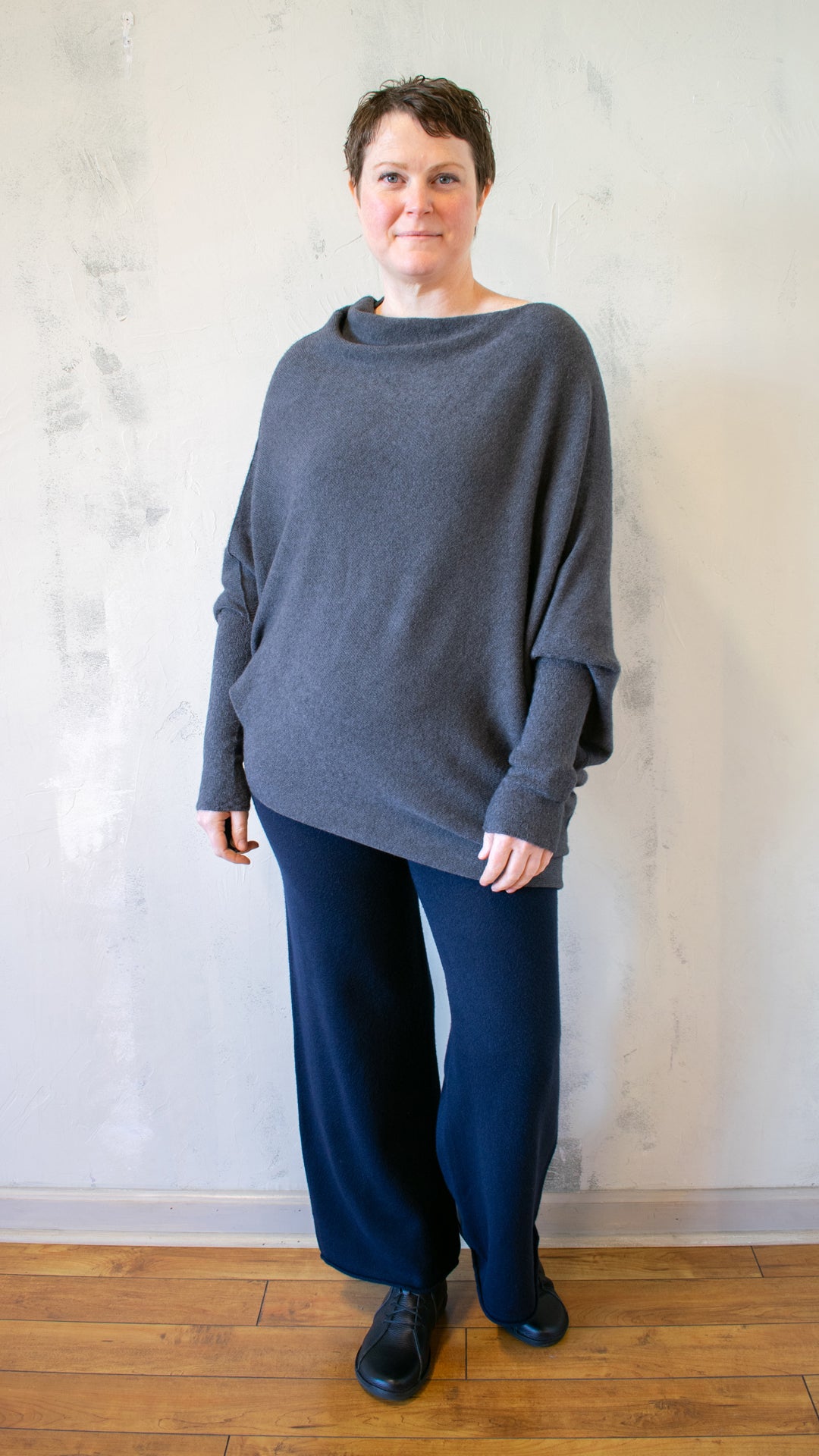 Asymmetric Sweater (Multiple Colors)