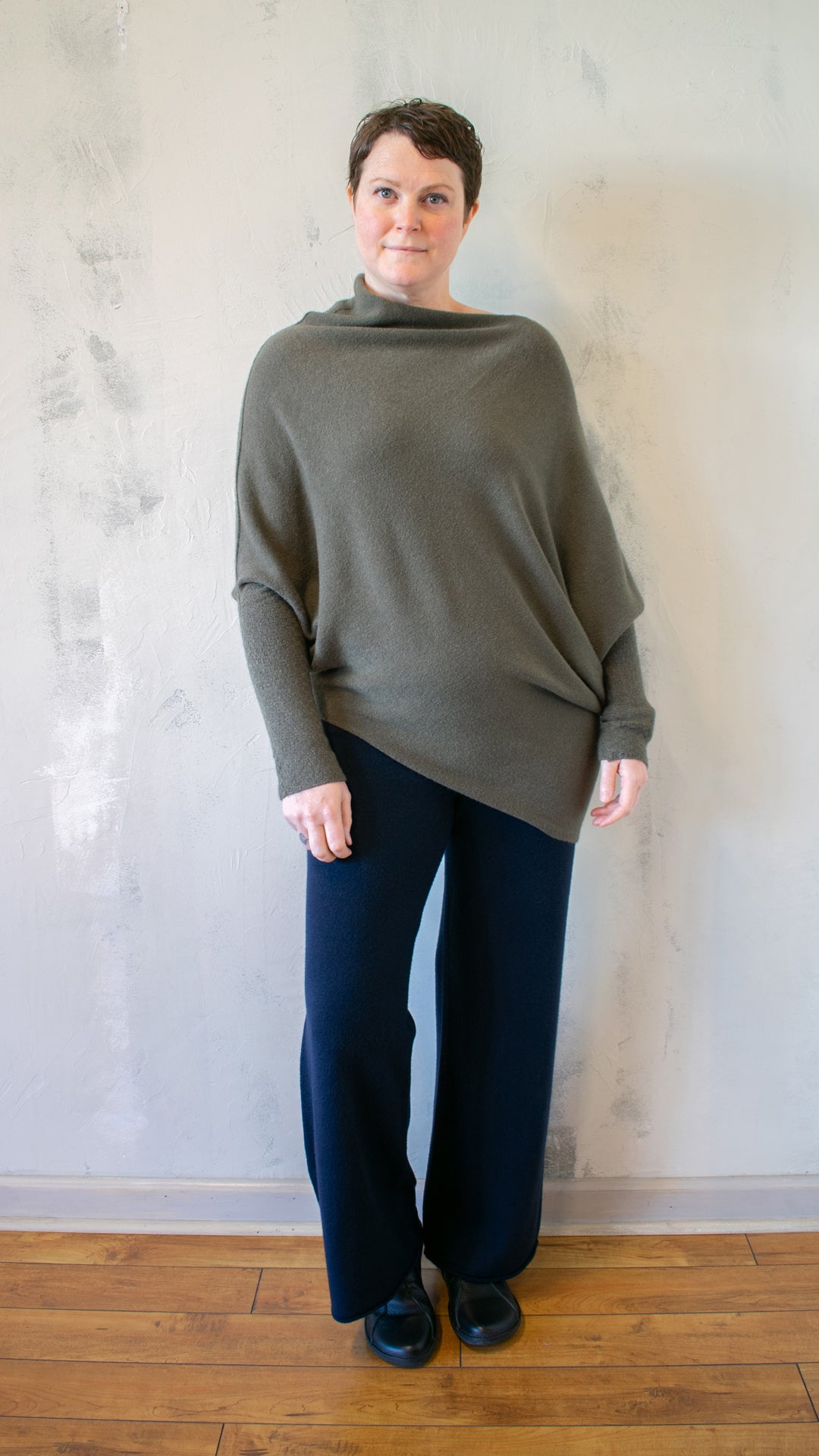 Asymmetric Sweater (Multiple Colors)